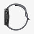 ACS06394 - Galaxy Watch 6 Classic (47mm) Case Liquid Air in matte black showing the front